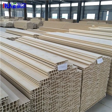 Building Material WPC Door Frame with Soundproof Rubber