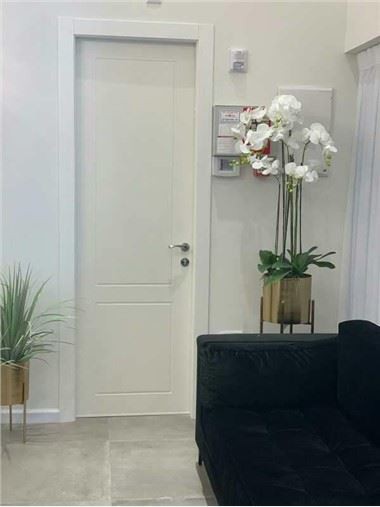 White Painting Waterproof Door