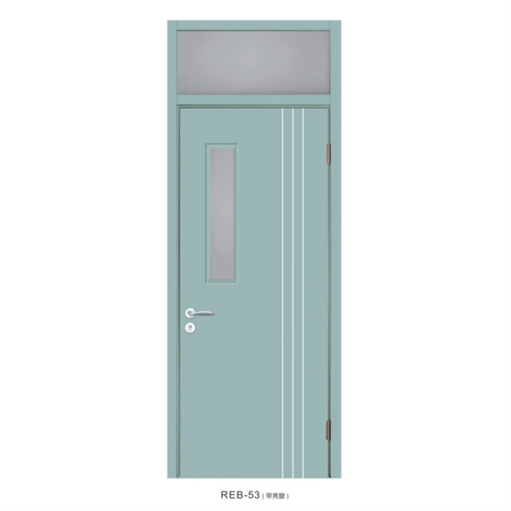 Antibacterial WPC Hospital Door