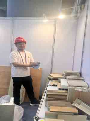 Plastic composite material