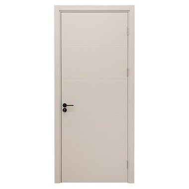 Fashion Four Line Model PVC Laminated Full WPC Door