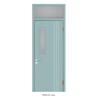 Antibacterial WPC Hospital Door