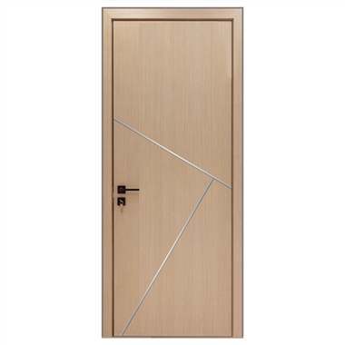 Customized Color PVC Film WPC Door