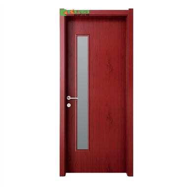 Waterproof WPC Door With Glass